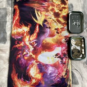 Pokemon Phoenix Art Red and Orange